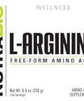 Nutrabio L-Arginine Supplement 750Mg Nitric Oxide Precursor Supports Blood Flow Vascular Health And Muscle Growth 250G