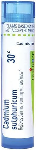 Boiron Cadmium Sulphuricum 30C For Diarrhea Vomiting With Weakness 80 Pellets