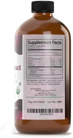 Complete Natural Products Urinary Tract Complete 8Oz - Liquid Supplement For A Urinary Tract Cleanse, Defense, Health, And Treatment With Organic Cranberry & Organic D-Mannose