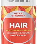 Olly Ultra Strength Hair Softgels Supports Hair Health Biotin Keratin and Probiotic + Prebiotic Gummy Digestive Support And Gut Health