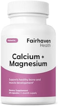 Fairhaven Health Peapod Calmag Calcium And Magnesium Supplement With Vitamin D3 For Pregnancy Baby And Female Health Gluten & Dairy Calmag Supplement 1 Month Supply