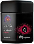 Mitoq +Heart Premium Coq10 Antioxidant - Contains Mitoquinol Mesylate Magnesium L-Carnitine & Vitamin D3 - Supports Cardiovascular And Circulatory Health & Cell Vitality (60 Capsules)
