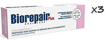Biorepair Parodontgel Daily Toothpaste - 2.54 Fluid Ounces ( ) Tubes ( ) Italian Import 75Ml Pack Of 3