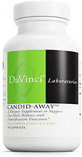 Davinci Labs Candidaway Digestive Gut Health Support Immune System Support With Digestive Enzymes Calcium Magnesium & More 90 Vegetarian Capsules (30 Servings)