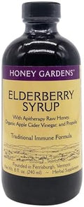 Honey Garden Apiaries Apitherapy Honey Elderberry Extract 8 Fz