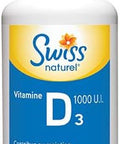 Swiss Natural Vitamin D31000 I.U. Tabs 90