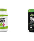 Orgain Organic Plant Based Protein Powder Hydrolyzed Collagen Powder
