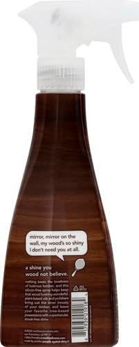 Method Wood Polish Almond For Wood Surfaces Furniture and Cabinets 14 Ounces (Pack of 1)