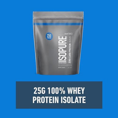 Isopure Build Your Smoothie Power Bundle Zero Carb Creamy Vanilla Protein Powder (15 Servings) And Amazing Grass Greens Blend Detox & Digest (30 Servings)