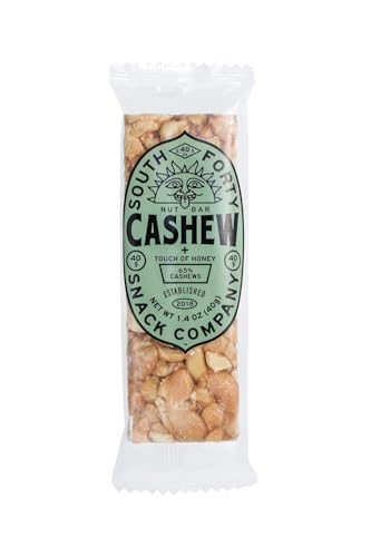 South 40 Snacks Cashew Nut Bar, 1.4 OZ