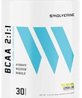 Swolverine Bcaa 2:1:1 Electrolyte Recovery Drink Branched Chain Amino Acids With Lglutamine Hydrating Formula (30 Servings Lemon Lime)
