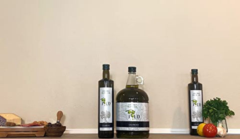 Joud, Extra Virgin Olive Oil, Premium Smooth, Single Origin, Lebanese, First Cold Press, 2.85L