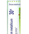 Boiron Zincum Metallicum 30X Homeopathic Medicine For Leg Cramps 80 Pellets