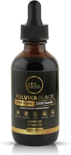 Trace Mineral Drops (400 Servings)(Flavorless) ÃƒÂ¢Ã¢â€šÂ¬Ã¢â‚¬Å“ 74 Minerals From Humic & Fulvic Acid Concentrated, Plant-Based, Supplement Electrolytes Alkaline Ph By Fulvika Black, 4 Ounce, 4.0 Fl Oz, Pack Of 1