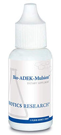 BIOTICS RESEARCH Bio ADEK Mulsion Emulsified Formula Improved Bioavailability Supports Healthy Immune Responses Bone Health Eye Health Cardiovascular Health 1 fl oz