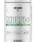 Axe & Sledge Multi Plus Multivitamin 24 Bioavailable Vitamins & Minerals Ashwagandha Multivitamin For Women And Men For Daily Nutritional Support 90 Capsules 30 Servings