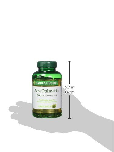 Nature's Bounty Saw Palmetto Capsules (450 Mg 250 Ea)