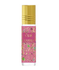 Zenia Zahra Perfume Oil Roll-On 6Ml / 0.2Oz Long Lasting Alcohol-Free Sweet Floral Gourmand Fragrance Oil With Orchid Vanilla & Musk