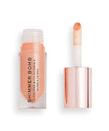 Revolution Beauty London Makeup Revolution Shimmer Bomb Lip Gloss Infused With Vitamin E Shimmery Finish Available In 6 Shades Starlight 4.5Ml