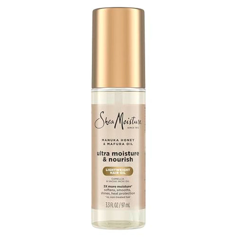 Shea Moisture Ultra Nourishing Manuka Honey & Mafura Oil Manuka Honey & Mafura Oil Instantly Hydrates And Smooths Hair 3.3 Fl Oz
