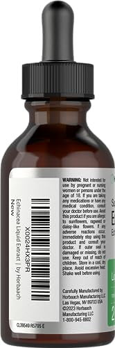 Horbaach Echinacea Drops Herb Tincture 2 Fl Oz