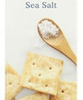 Simple Mills Almond Flour Crackers Fine Ground Sea Salt Gluten Vegan Healthy Snacks 4.25 Ounce (Pack of 1)