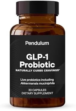 Pendulum Glp-1 Probiotic (30 Capsules, 1-Pack) And Polyphenol Booster (60 Capsules, 1-Pack)