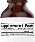 Vitamin B12 Drops. 90 Day Supply. Liquid B12 for Best Absorption - Methylcobalamin B12 Great for Energy. Sublingual B12 Drops