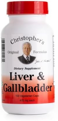 Christopher'S Original Formulas Liver & Gallbladder Formula Capsules Gallbladder Supplements With Digestive Enzymes & Natural Herbs