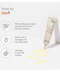 Minimalist Caffeine Eye Cream For Dark Circles Puffiness Bags Under Eyes Wrinkles & Fine Lines | With Vitamin K Oxide & Retinal | For Women & Men | 0.49 Oz / 14 Gm