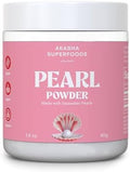 A Superfoods Pearl Powder, Dietary And Topical Use, Blend Into Drinks, Smoothies, Or Skincare, Natural Source Of Calcium, Amino Acids, & Minerals, Gentle On Sensitive Skin, Gluten , 1.4 Oz