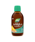Nature'S Way Algal Oil Omega-3 Supports Eye & Brain Function 1000 Mg Epa/Dha Per Teaspoon(1) Vegan-Friendly Liquid Formula Cranberry-Orange Flavored 6.8 Oz (Packaging May Vary)