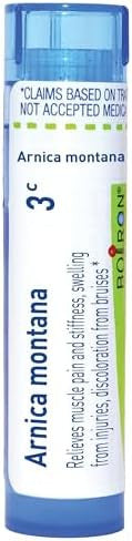 Boiron Arnica Montana 3C For Muscle Pain Stiffness Swelling From Injuries & Bruises 80 Pellets
