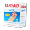 Band-Aid, Band-Aid Sheer Strips, 40 Count