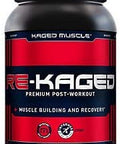 Post Workout Protein Powder, RE-KAGED Whey Protein Powder, Great Tasting Protein Shake with Whey Protein Isolate for Fast Post Workout Recovery with Complete BCAAs & EAAs (Iced Lemon Cake)