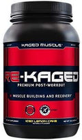 Post Workout Protein Powder, RE-KAGED Whey Protein Powder, Great Tasting Protein Shake with Whey Protein Isolate for Fast Post Workout Recovery with Complete BCAAs & EAAs (Iced Lemon Cake)