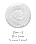DERMA E Vitamin E Lavender and Neroli Therapeutic Shea Body Lotion All Natural Moisturizer for Dry Skin Gently Scented Cruelty Free Moisturizing Cream, 8 oz