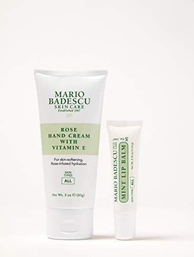 Mario Badescu Rose Hand Cream With Vitamin E For Men And Women Non-Greasy Light And Fast-Absorbing Hand Cream For Dry Cracked Hands Ideal For All Skin Types 3 Oz