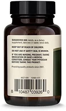 Dr. Mercola Organic Pine Bark Extract with OPCs Dietary Supplement, 30 Servings (60 Tablets), Non GMO, Soy , Gluten , USDA Organic