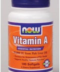 Vitamin A 25000 Iu 100 Sgels By Now Foods (Pack Of 2)