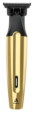 Andis 562442 Insight Slim Cordless High Powered Rotary Motor Hair Trimmer 9-Piece Kit Stainless-Steel T-Blade Lithium-Ion Battery Travel Lock Gold