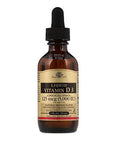 Solgar Liquid Vitamin D3 125 Mcg (5 000 Iu) - 2 Fl Oz - Delicious Natural Orange Flavor - Helps Maintain Healthy Bones & Teeth - Immune System Support - Gluten Free Dairy Free Kosher - 59 Servings