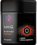 Mitoq Curcumin Advanced Coq10 Antioxidant - Contains Mitoquinol Mesylate & Super Bioavailable Longvida Curcumin Turmeric - Supports Immunity Digestive Health & Cell Vitality (60 Capsules)