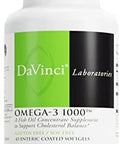 Davinci Labs Omega3 1000 Dietary Supplement To Maintain Already Normal Cholesterol Levels And Support Immune System Healthy Hair And Skin Gluten 45 Enteric Coated Softgels
