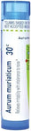 Boiron Aurum Muriaticum 30C For Irritability With Intolerance To Noise 80 Pellets