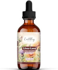 Earthley Wellness Liver Love Herbal Liver Health and Detox Support Natural Liver Function Support All Natural Organic Ingredients Like Turmeric Root Dandelion Root
