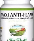 Maxi Health Maxi Anti-Flame (Curcumin- Boswellia- Bromelain & MSM) - 90 MaxiCaps