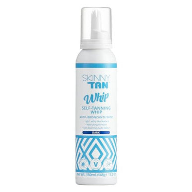 Skinny Tan Self-Tanning Whip - Nourishing Glow Self Body Tanner - Self Tan With Hyaluronic Acid Superfoods And Vitamin E - Dark - 5 Oz
