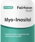 Fairhaven Health Myoinositol Supplement For Women And Men Vitamin B8 2000Mg Vegan Inositol Powder Capsules Gluten Dairy And Soy 240 Myo Inositol Capsules