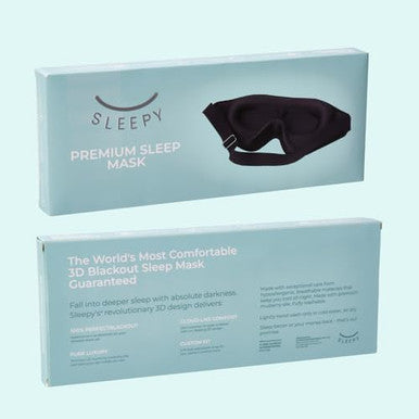 Glowco 3D Sleep Mask Contoured Eye Mask For Sleeping 100 Blackout Zero Pressure Adjustable Strap Light Blocking Eye Cover For Side Sleepers & Back Sleepers Travel Men And Women